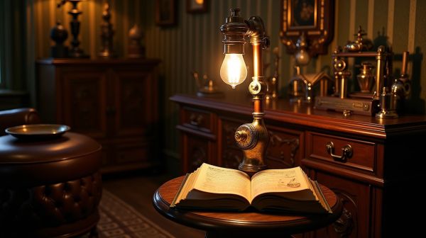 Transform your space with stunning steampunk lamp designs