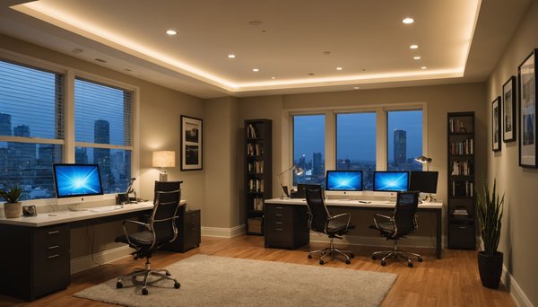 How Can Interior Lighting Transform Your Home Workspace?